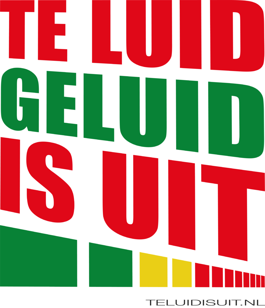 Te luid geluid is uit